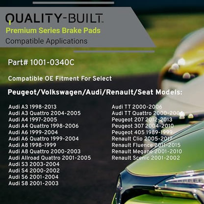 Rear Ceramic Brake Pads