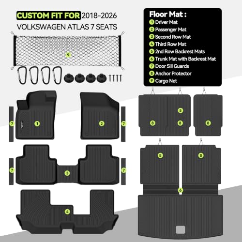 Floor Mat Set for 2018