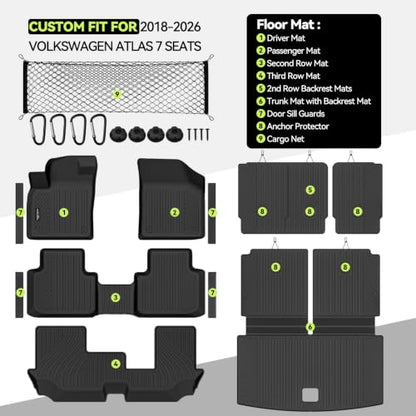 Floor Mat Set for 2018
