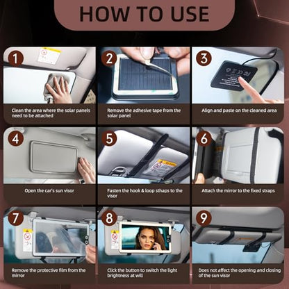 Sun Visor Vanity Mirror