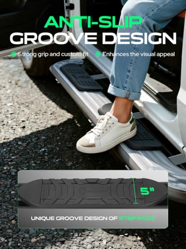 5 Inch Running Boards for Chevy & GMC