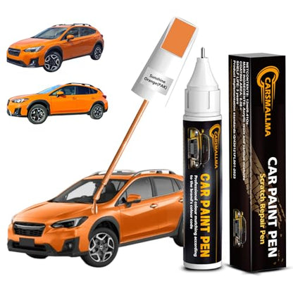 PAK Sunshine Orange Car Touch Up Paint for Subaru