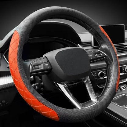 Nappa Leather Steering Wheel Cover