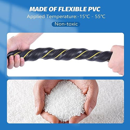 6.5FT Heavy Duty PVC Floor Cable Cover