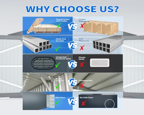 10x20 Outdoor Storage Shed