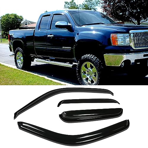 Window Visors for 07 (4 Count)