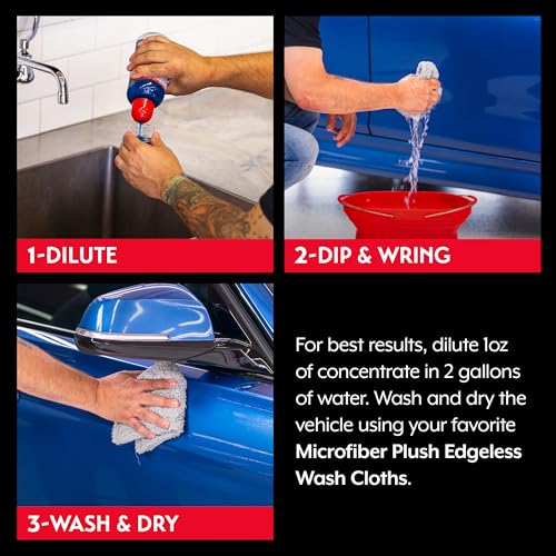 Rinseless Wash for Car Cleaning and Detailing (16 Fl Oz)