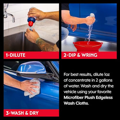Rinseless Wash for Car Cleaning and Detailing (16 Fl Oz)