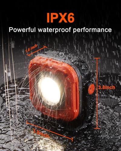 1300LM LED Magnetic Work Light with Stepless Dimming