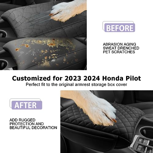 Center Console Cover Compatible with 2023