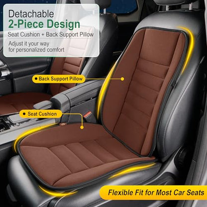 5 Piece Car Seat Cushion Set with Back Support (5 Count)