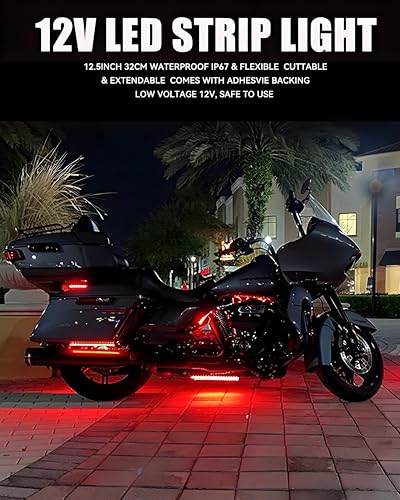 12V Led Light Strip for Cars 32CM Waterproof IP67