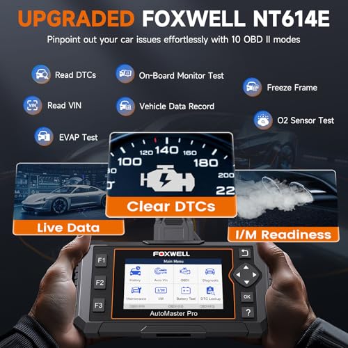 NT614 Elite OBD2 Scanner 4 System Code Reader Scan Engine ABS SRS Transmission