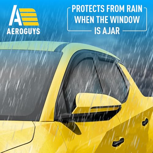 Extra Durable Window Deflectors in (4 Count)