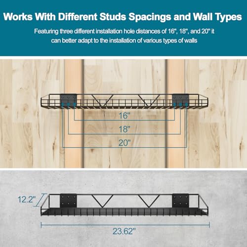 Garage Wall Shelving (4 Count)