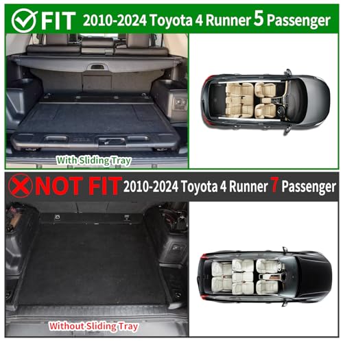 Cargo Mat & Backrest Mats Compatible with 2010