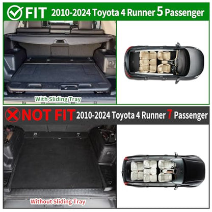 Cargo Mat & Backrest Mats Compatible with 2010