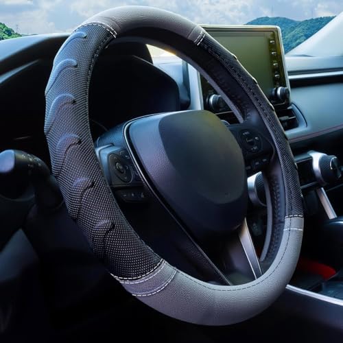 Textured Steering Wheel Cover for Trucks & SUVs