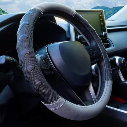 Textured Steering Wheel Cover for Trucks & SUVs