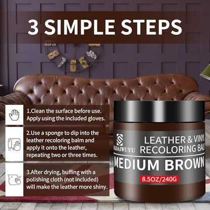 Leather Recoloring Balm