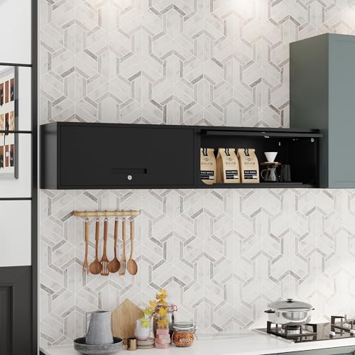 Metal Storage Cabinet Black Wall Cabinets with Locking Door