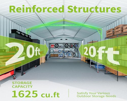 20 x 13 FT Outdoor Storage Shed