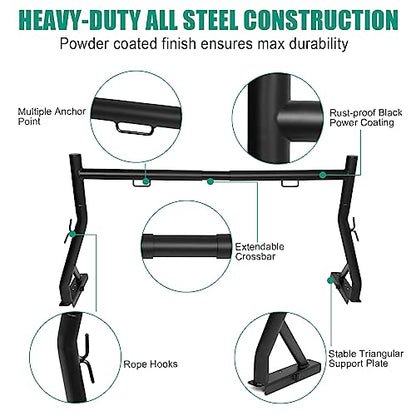 Non Drilling Steel Truck Rack