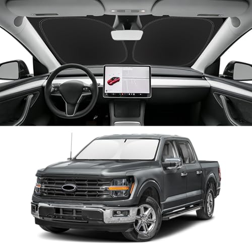 Custom Fit Windshield Sun Shade for Ford F150 2021