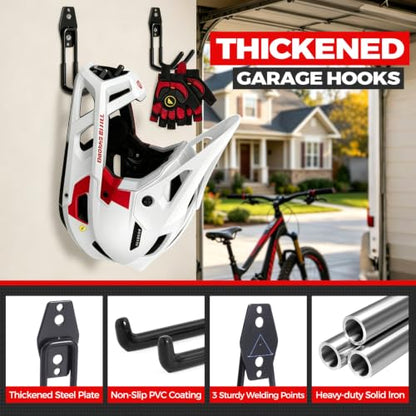 24 Pack Heavy Duty Garage Hooks Wall Mount Utility Hooks for Garage Storage (24 Count)