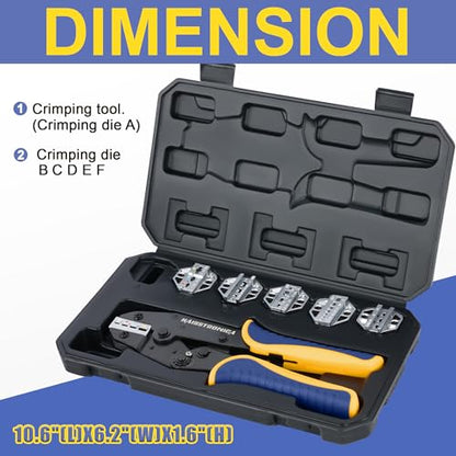 6PCS Crimping Tool Set