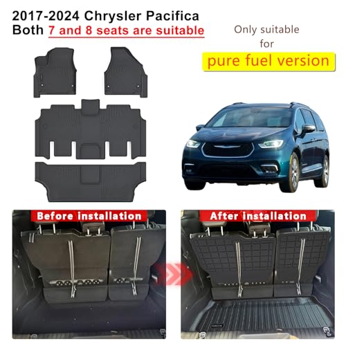 Floor Mats Trunk Liner & Backrest Mat for 2017