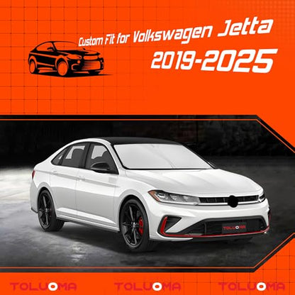 Custom Fit Windshield Sun Shade for Volkswagen VW Jetta 2019