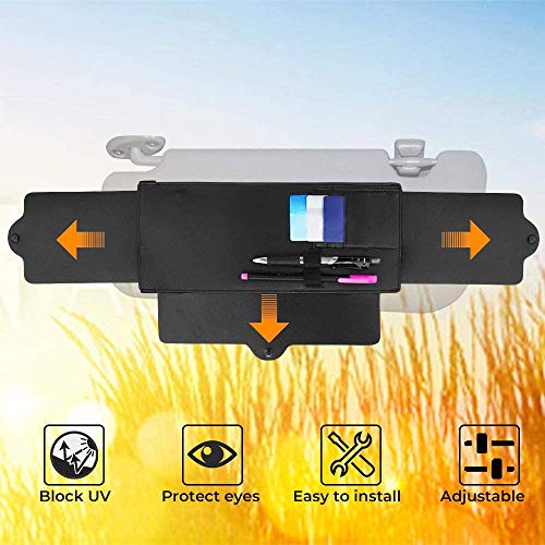 Car Sun Visor Sunshade Extender (2 Count)