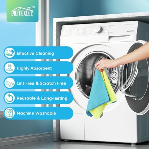 Microfiber Cleaning Cloth 100 PK (100 Count)