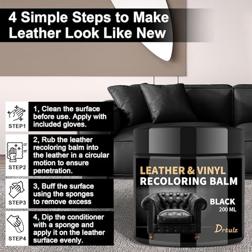 Black Leather Recoloring Balm