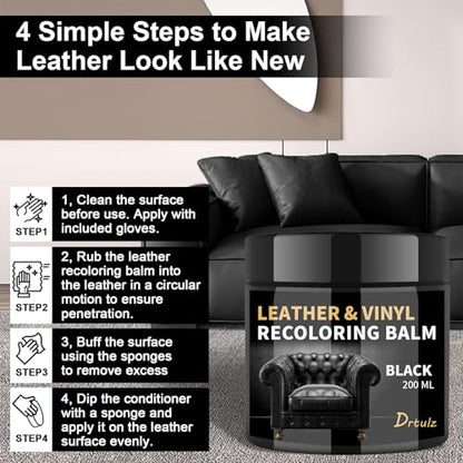 Black Leather Recoloring Balm
