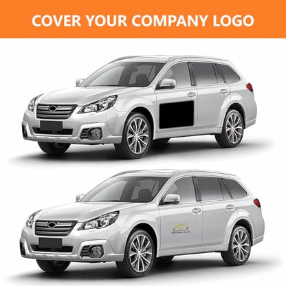 2 Pack Blank Car Door Magnet Sticker (2 Count)