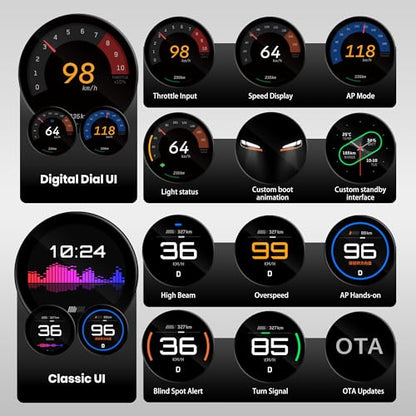 HUD Pro Head Up Display for Tesla Model 3