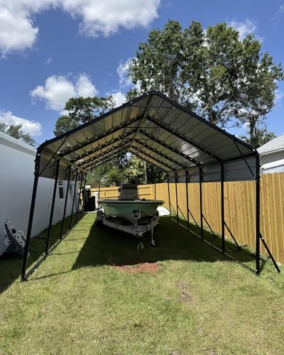13x26x11 Ft Oversized Metal Carport