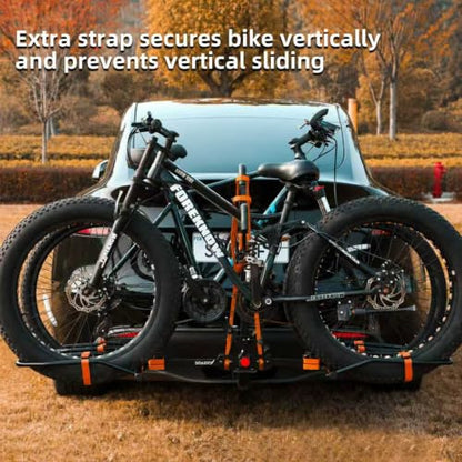 Platform 2 EBike Rack for Car Hitch Bike Rack for SUV RV Trucks Carrier Bicycle Car Racks 2