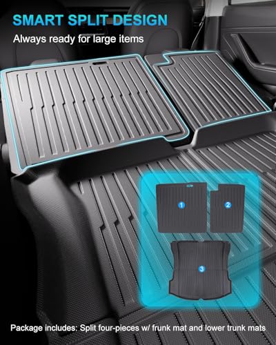 Cargo Mat Compatible with Tesla Model 3 2018