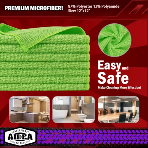 Microfiber Cleaning Cloth (10 Count)