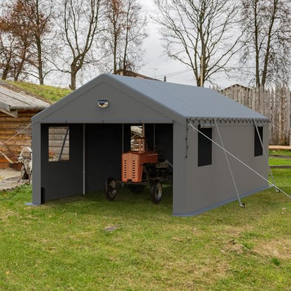 13x25 Heavy Duty Carport Canopy