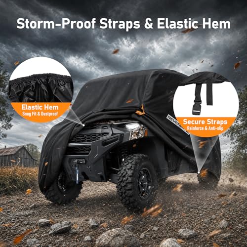 UTV Cover Heavy Duty Ranger Cover Waterproof 2