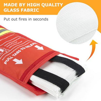 Emergency Fire Blanket (2 Count)