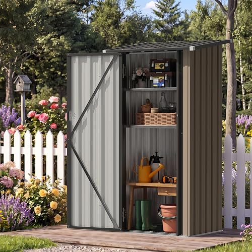 Outdoor Storage Shed with Floor