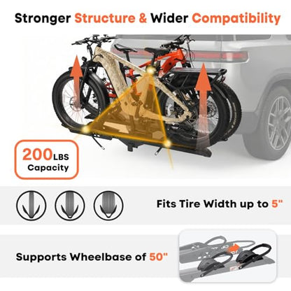 CyberRack E2 Electric Hitch Bike Rack