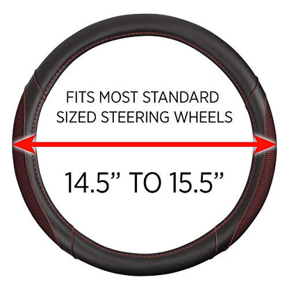Wine Steering Wheel Cover