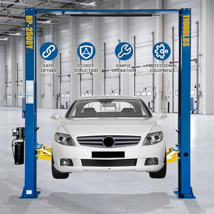 220V Two Post Car Lift 11