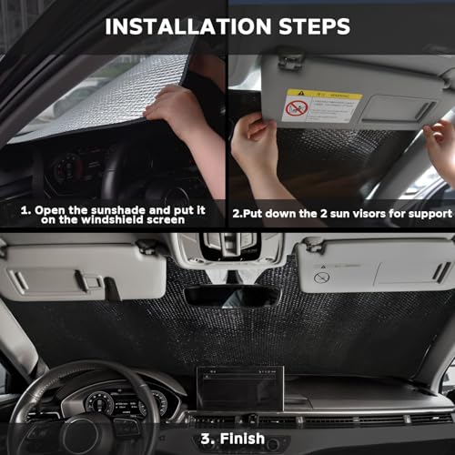 Car Windshield Sun Shade for Volvo XC60 2018